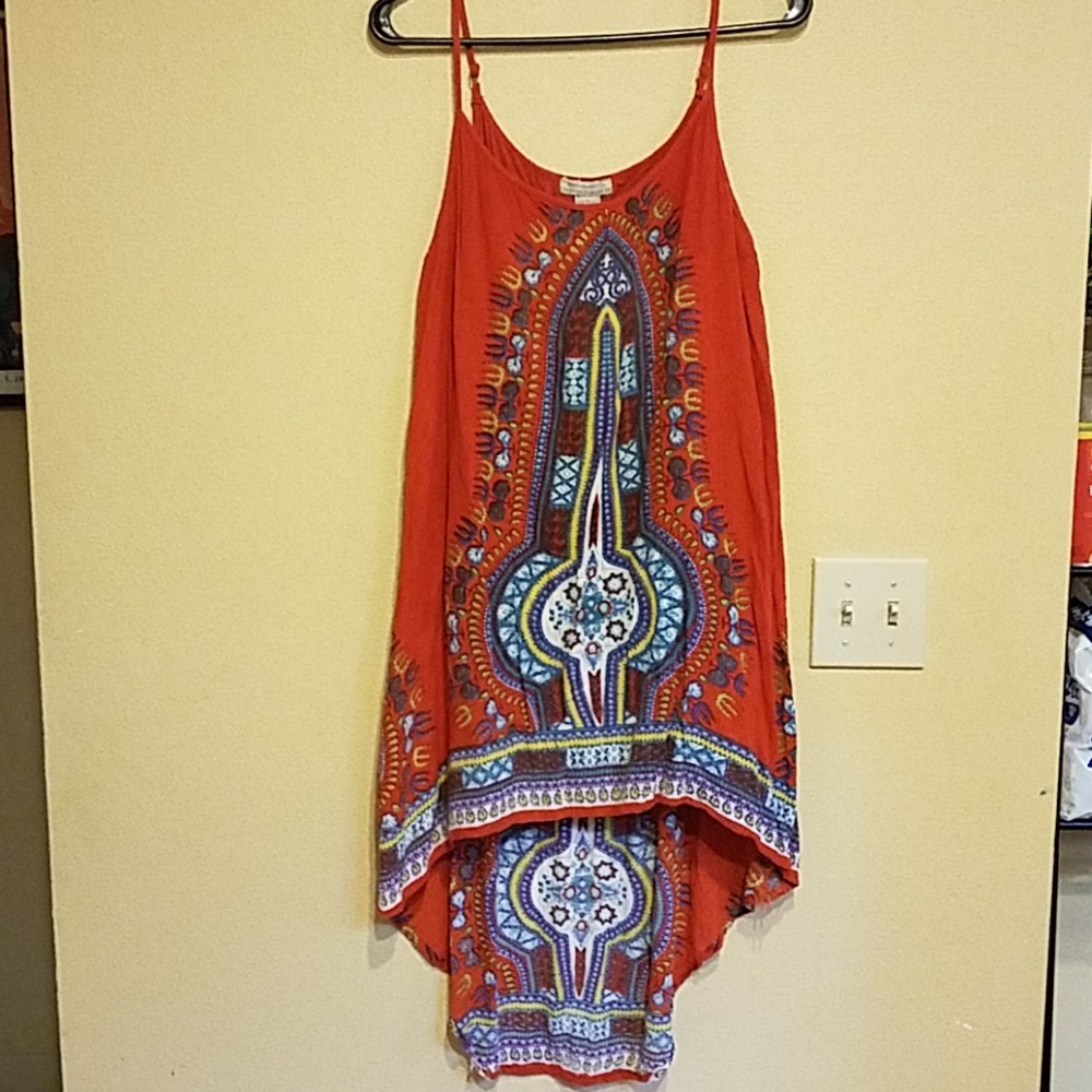 Tribal print dress